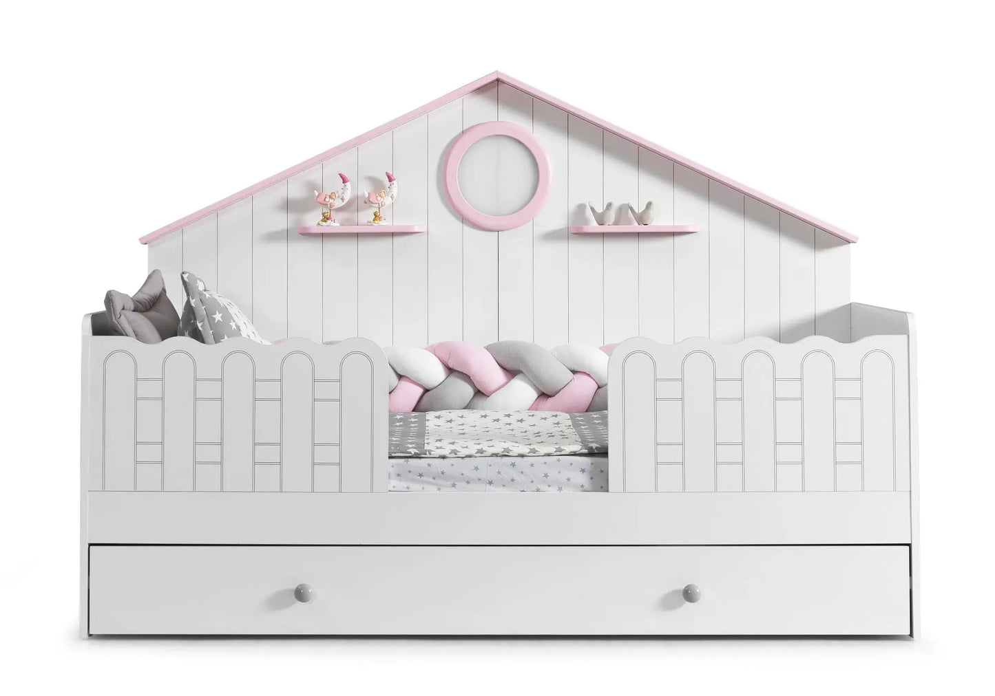 Ensemble chambre fille Montessori rose ALVIN kelekci.com