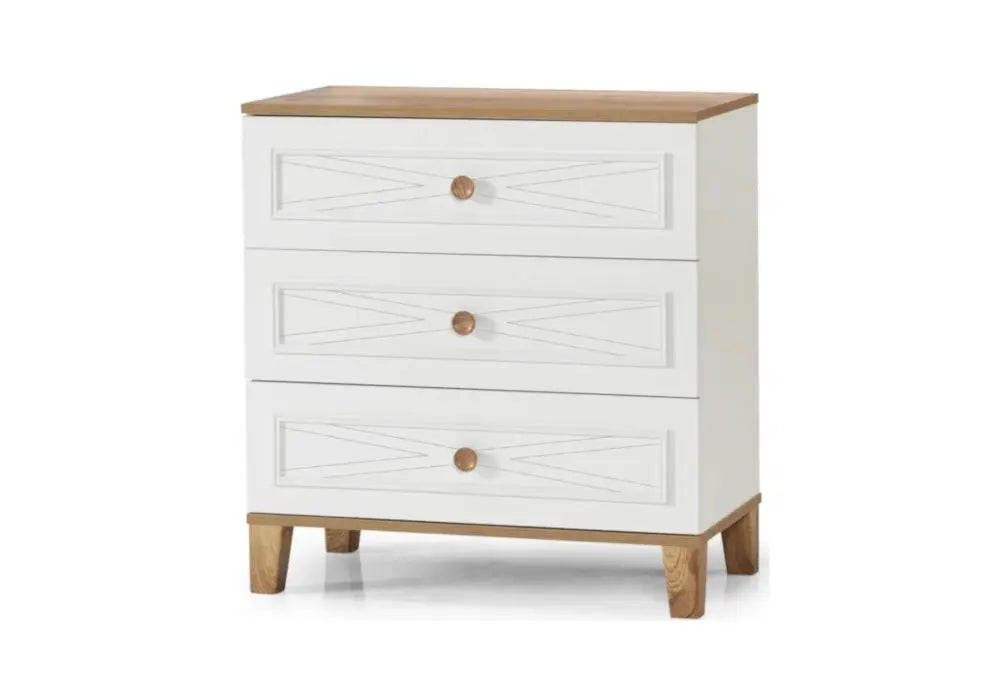 Ensemble chambre jeune lit superposé beige ATLAS kelekci.com