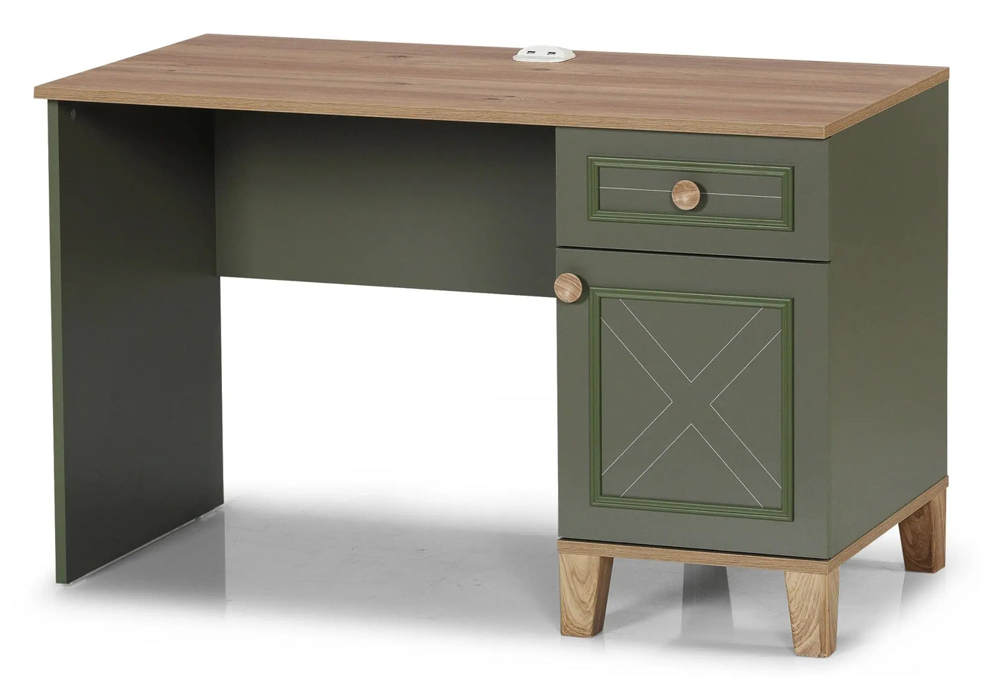 Ensemble complet de chambre moderne vert ATLAS kelekci.com