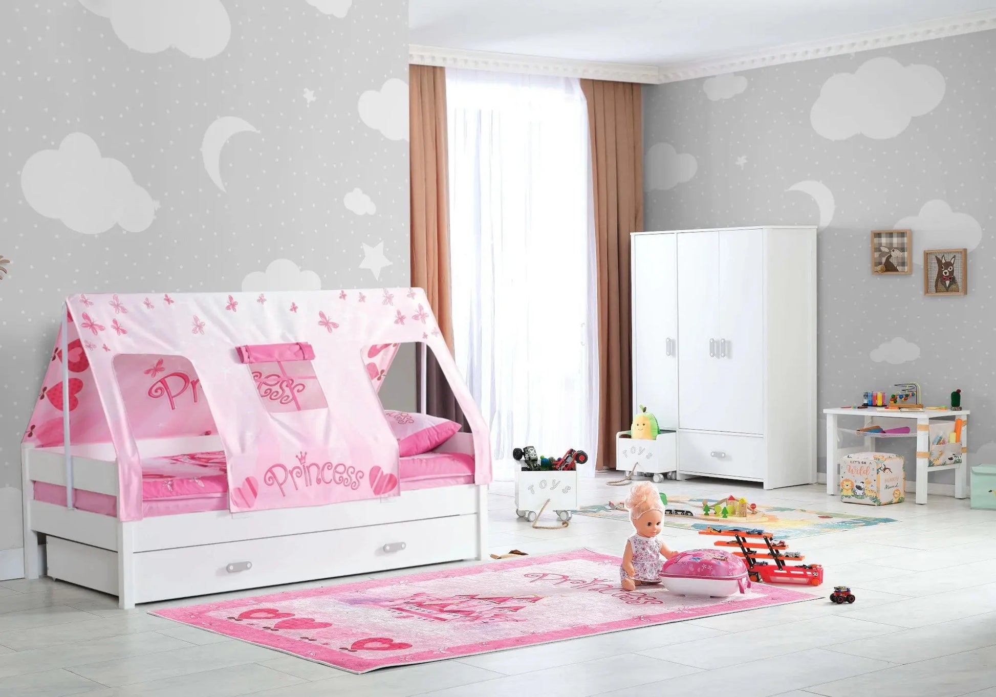 Ensemble de chambre enfant montessori MY WORLD PRINCESS MAX kelekci.com