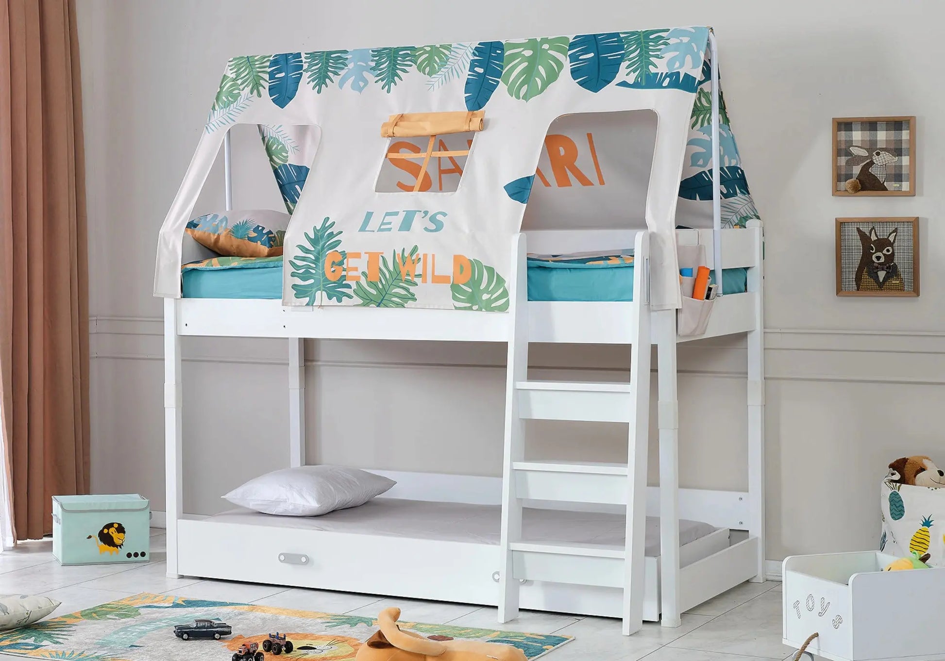 Ensemble de chambre enfant montessori MY WORLD SAFARI MAX kelekci.com