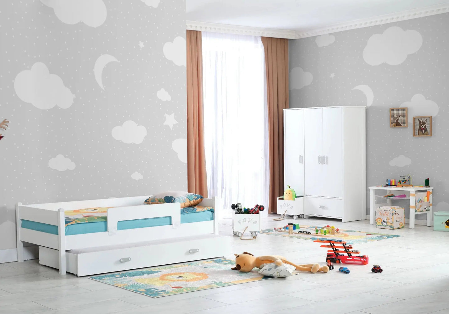 Ensemble de chambre enfant montessori MY WORLD SAFARI kelekci.com