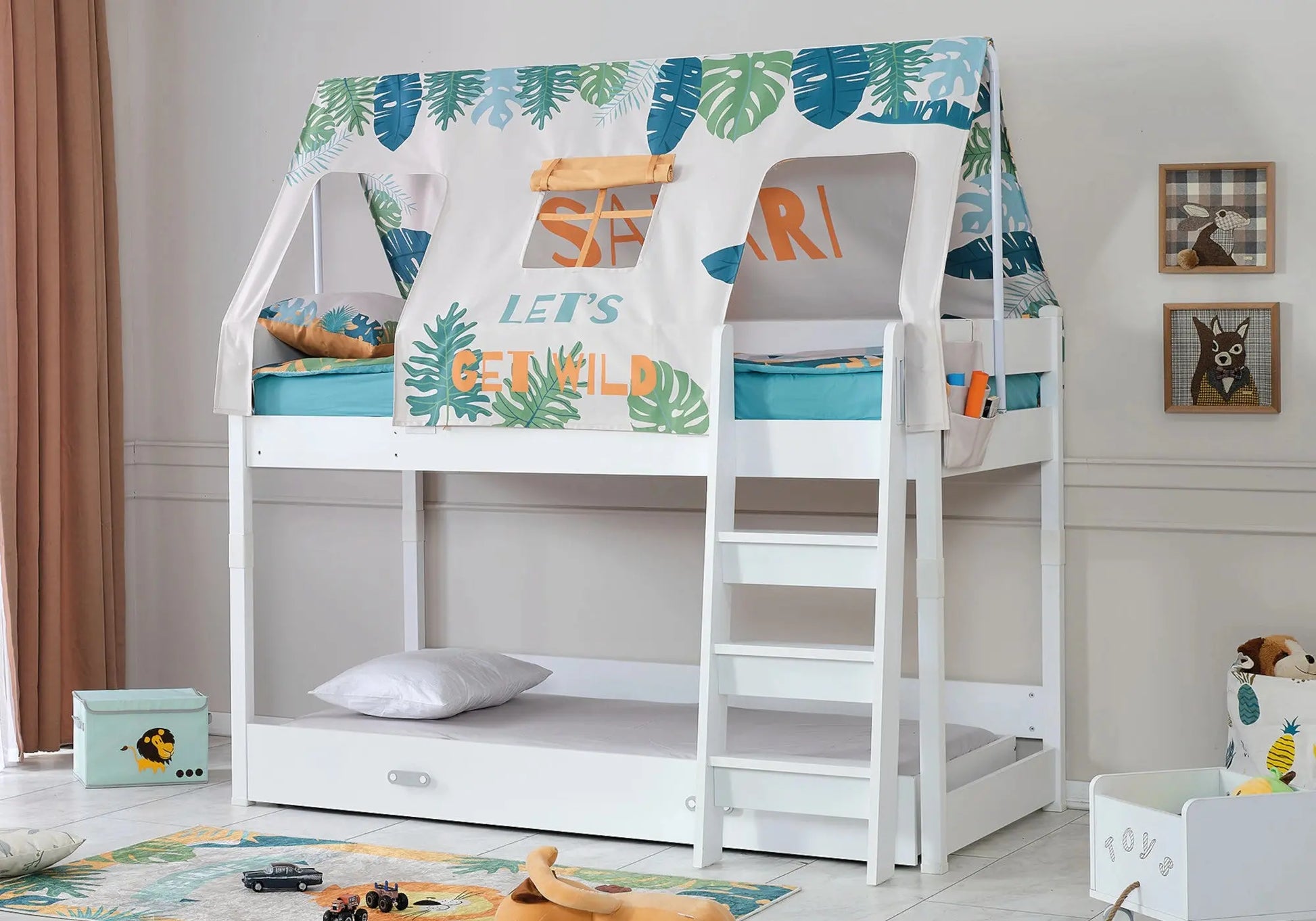 Ensemble de chambre enfant montessori MY WORLD SAFARI kelekci.com