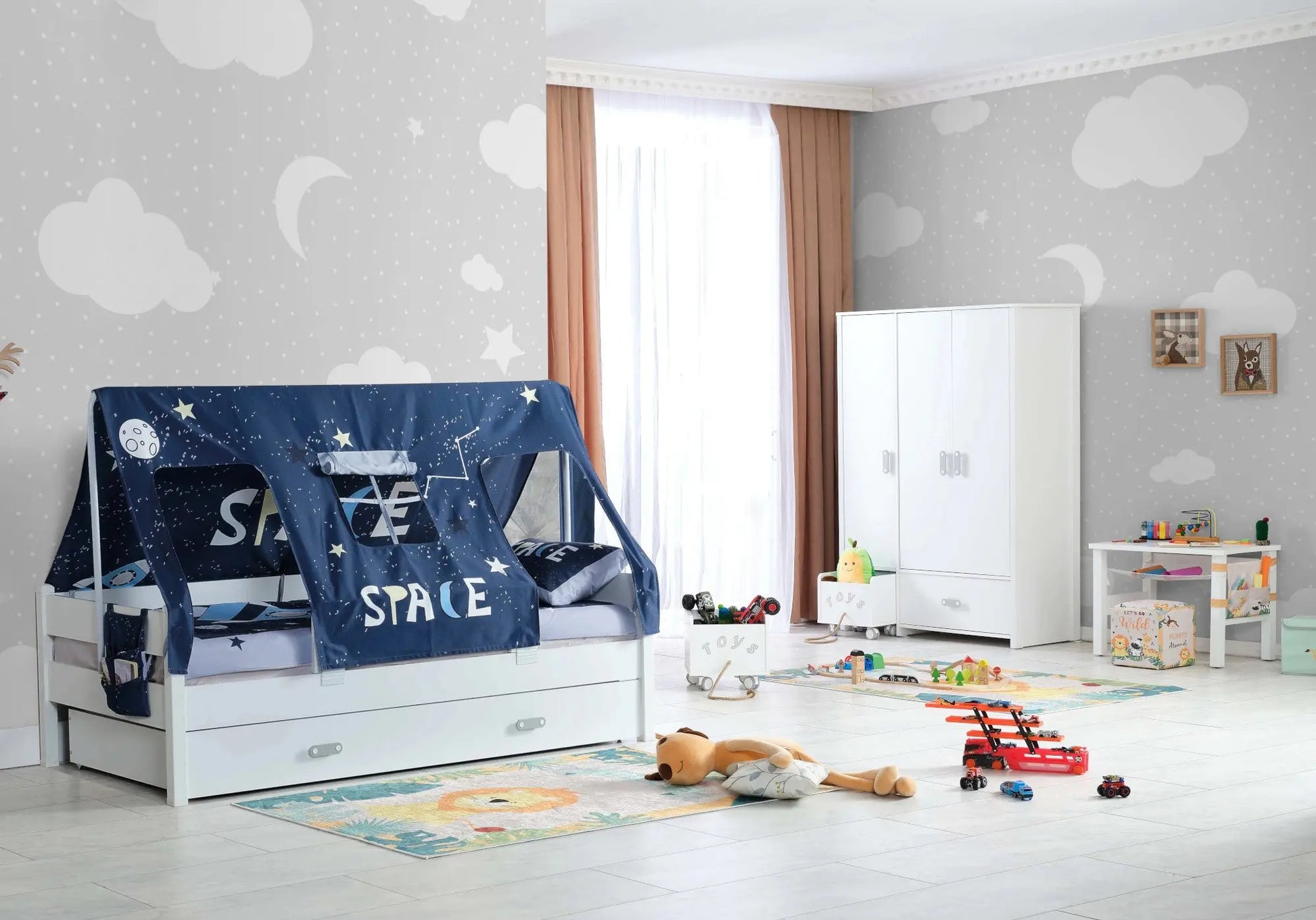 Ensemble de chambre enfant montessori MY WORLD SPACE MAX kelekci.com