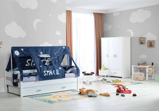 Ensemble de chambre enfant MY WORLD SPACE, design moderne