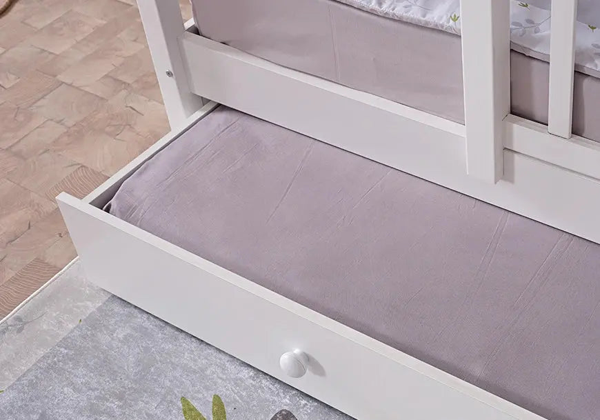 Ensemble de chambre enfant montessori gris SOHO KOALA kelekci.com