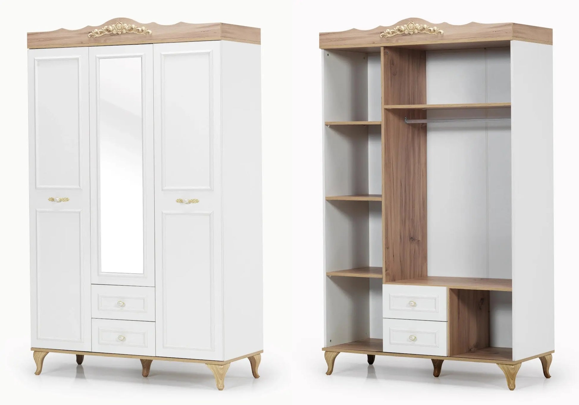 Ensemble de chambre jeune moderne blanc COUNTRY kelekci.com