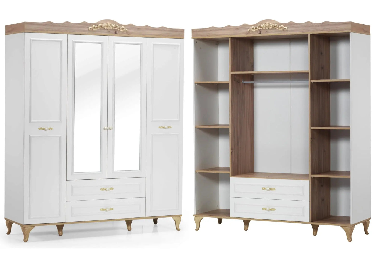 Ensemble de chambre jeune moderne blanc COUNTRY kelekci.com