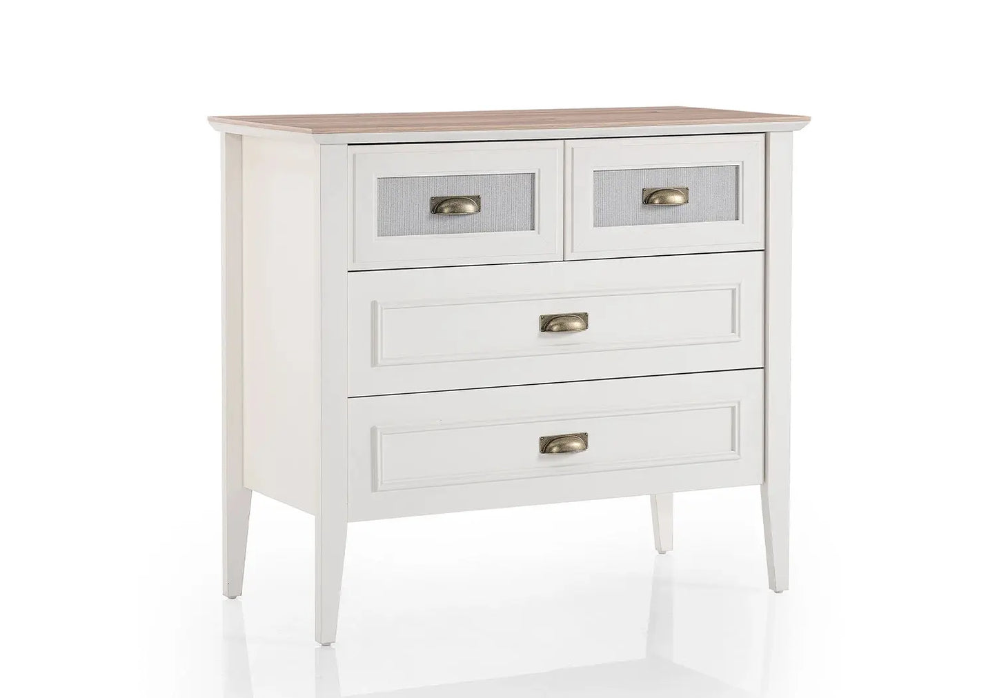 Ensemble de chambre jeune moderne blanc ODESSA kelekci.com