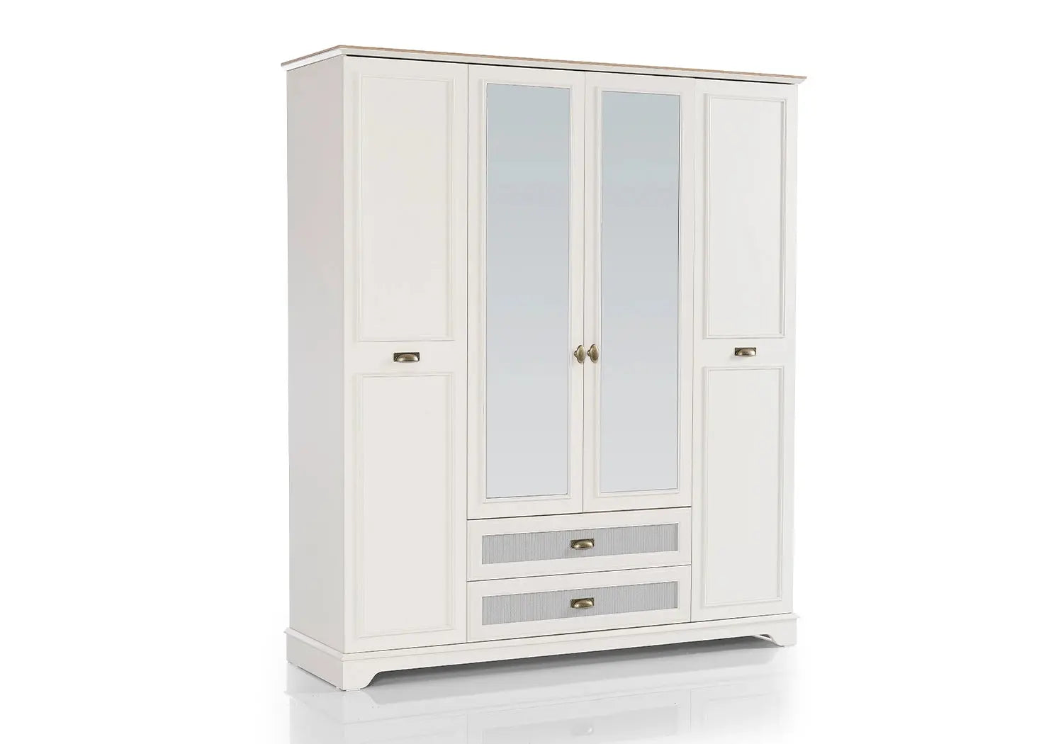 Ensemble de chambre jeune moderne blanc ODESSA kelekci.com