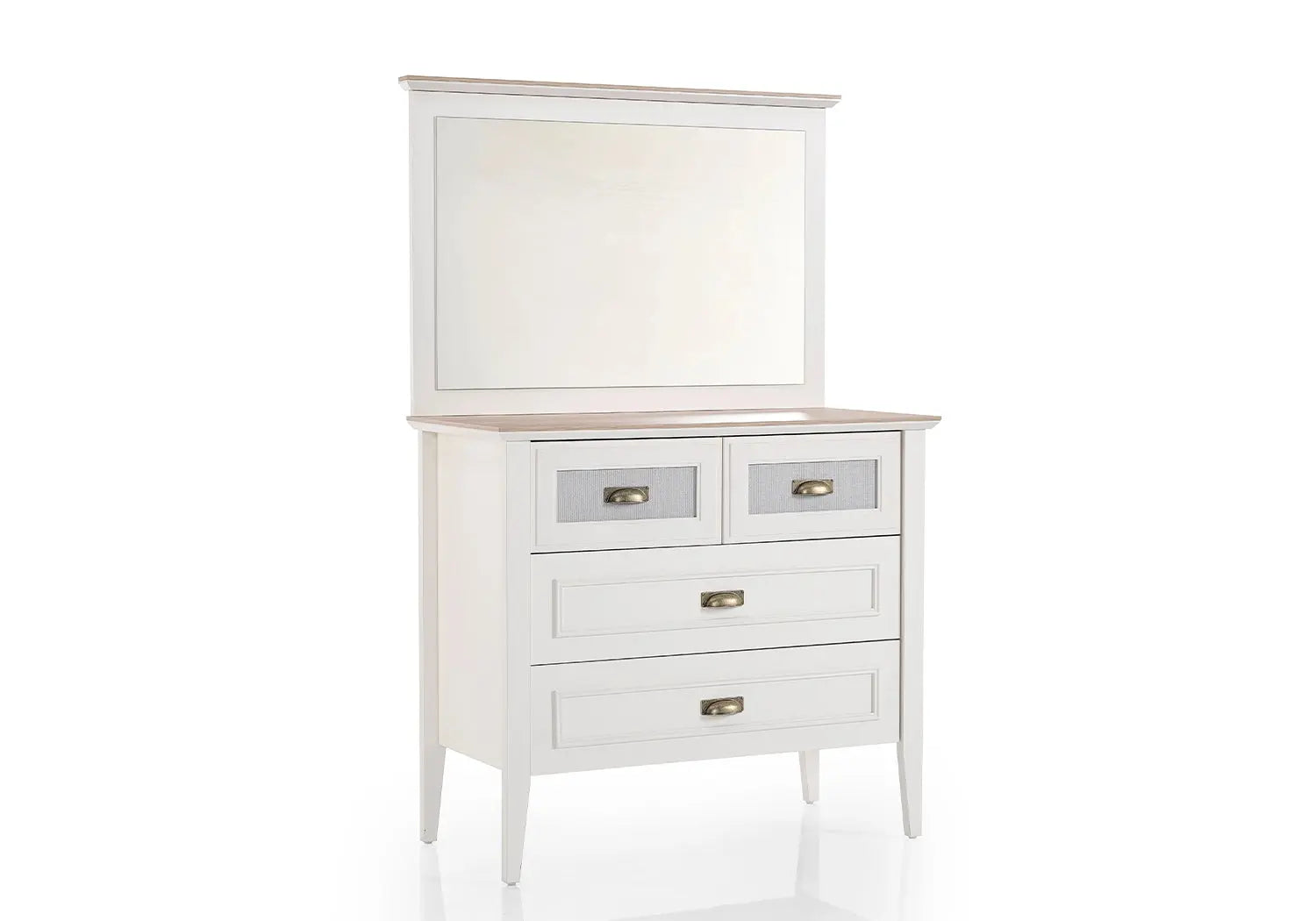 Ensemble de chambre jeune moderne blanc ODESSA kelekci.com