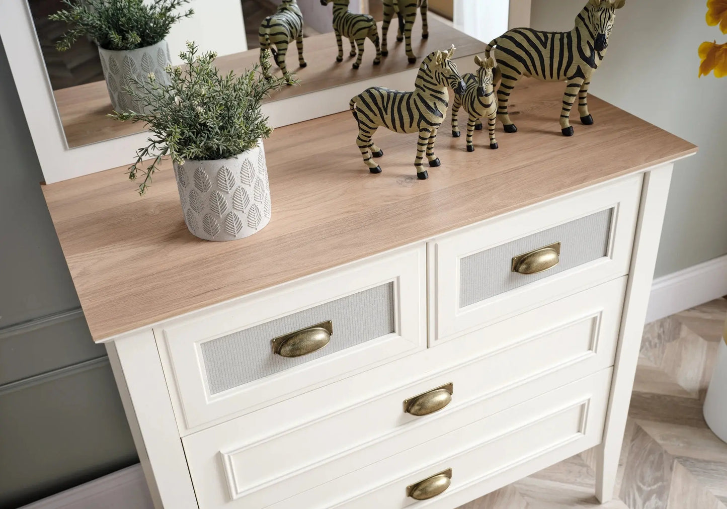 Ensemble de chambre jeune moderne blanc ODESSA kelekci.com