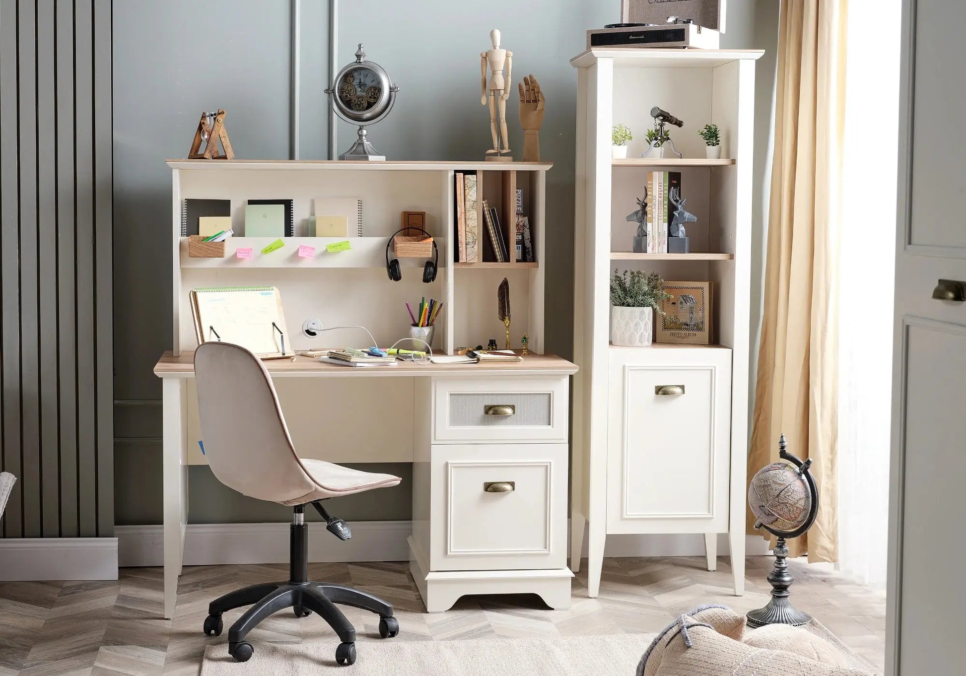 Ensemble de chambre jeune moderne blanc ODESSA kelekci.com