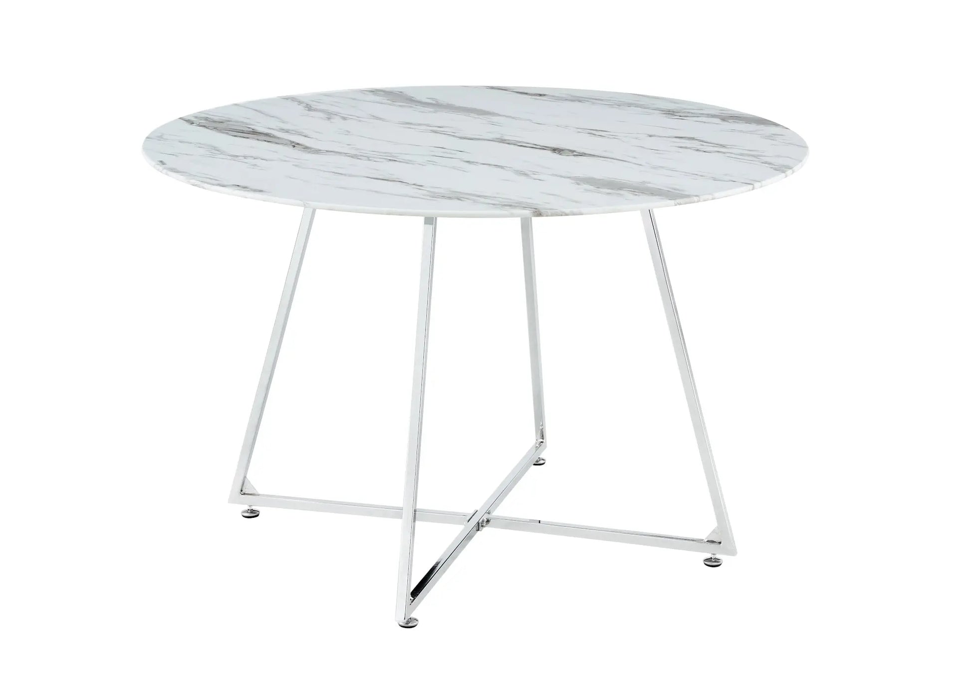 Ensemble table et chaises velours beige GINA New Design