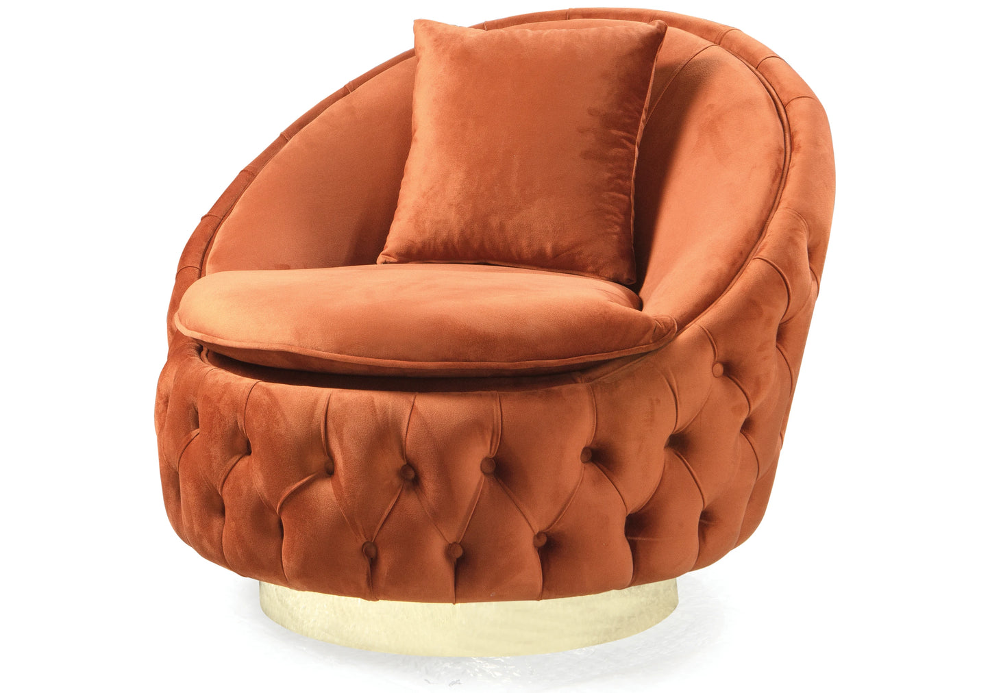 Ensemble Canapé Turc 3+2+1 Capitonné Chesterfield Doré - LOTUS