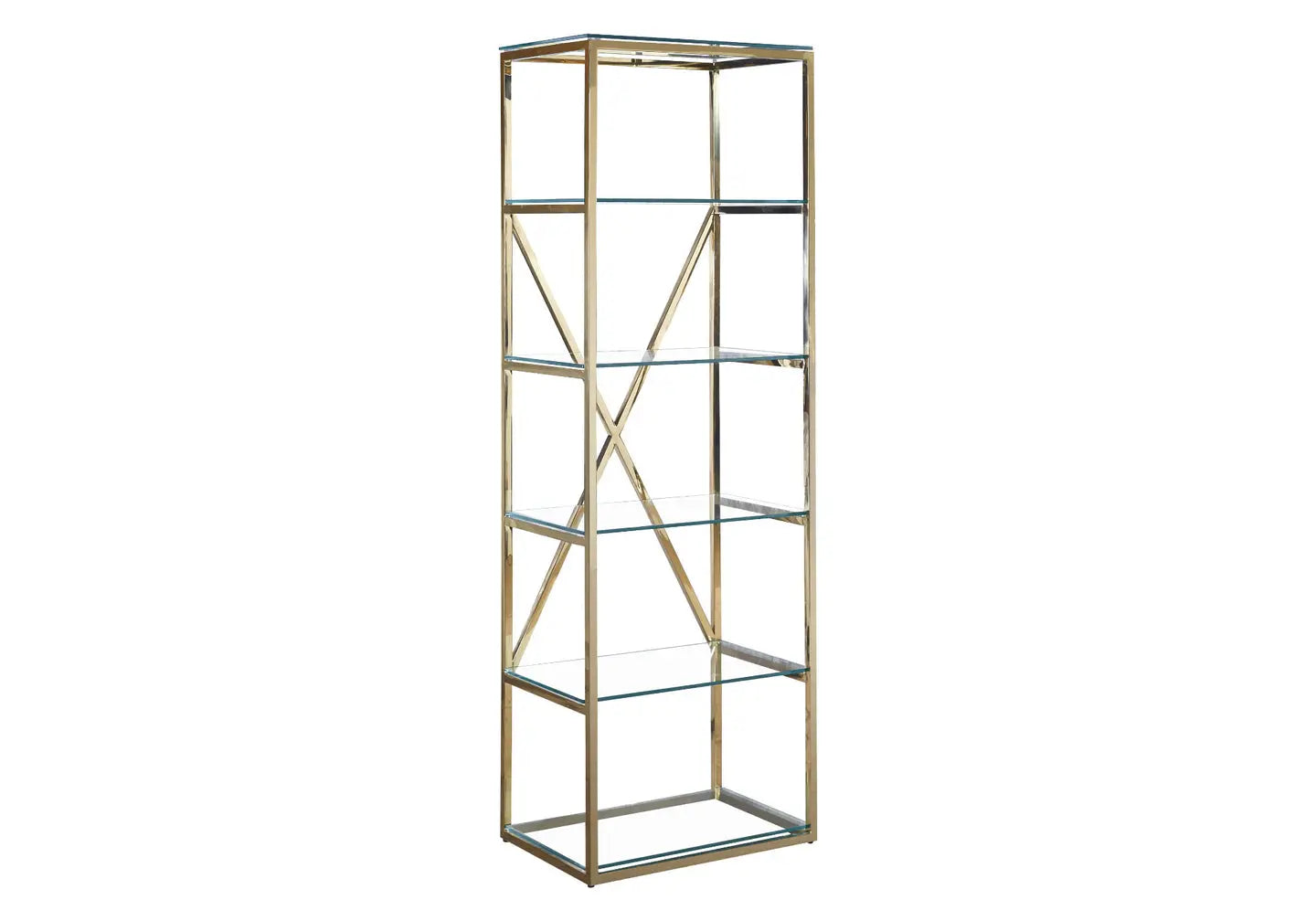 Étagère design doré verre LEXA New Design