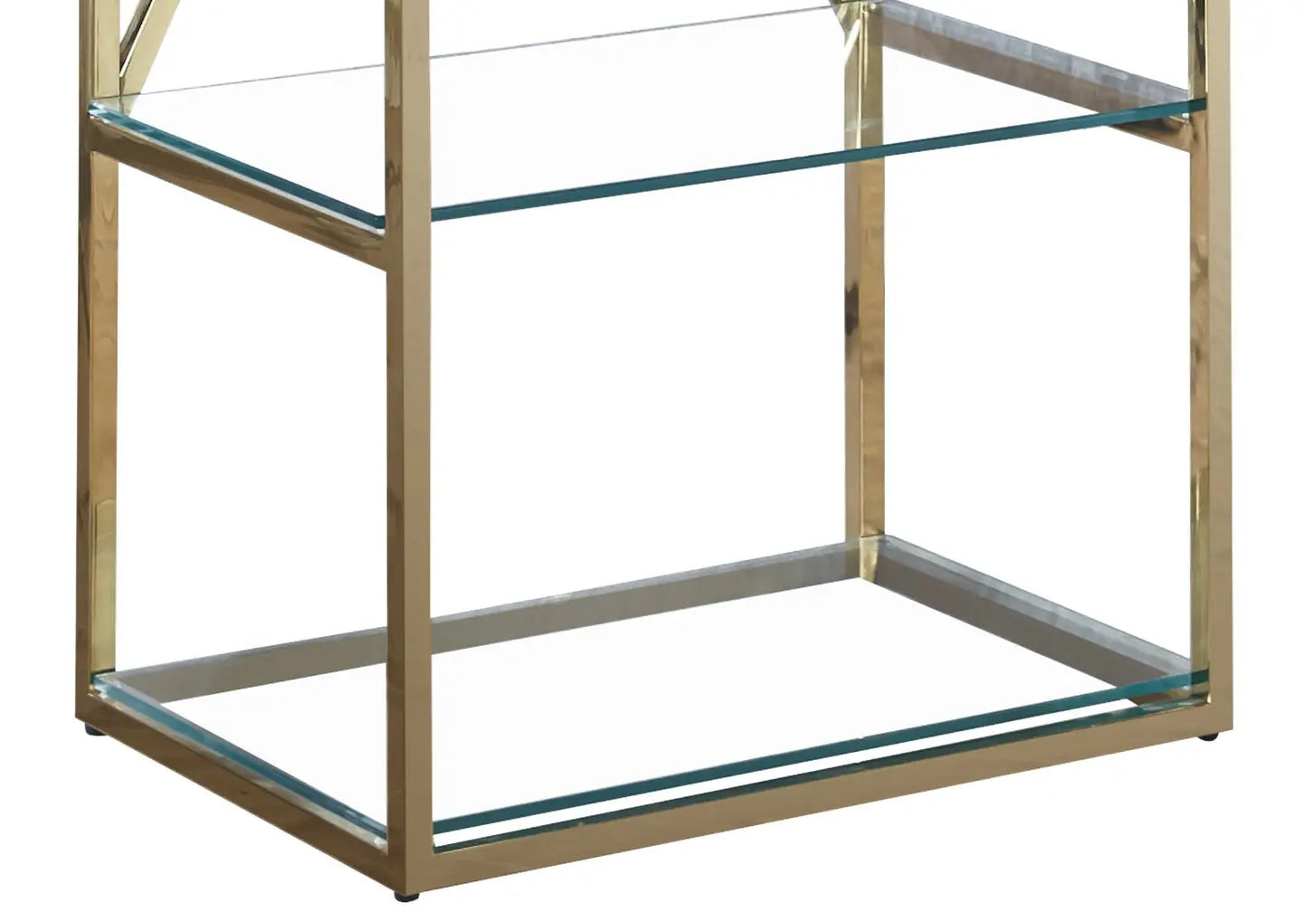 Étagère design doré verre LEXA New Design