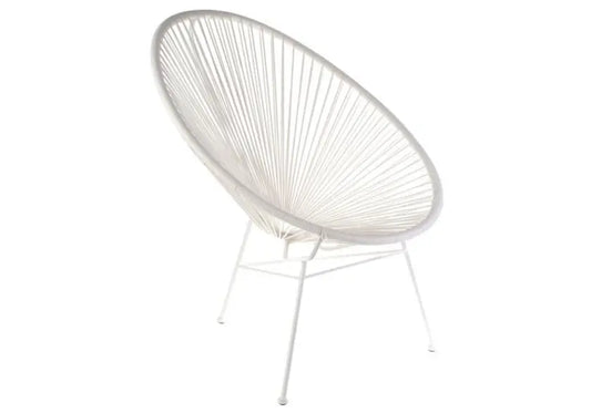 Fauteuil extérieur intérieur blanc ROSY New Design