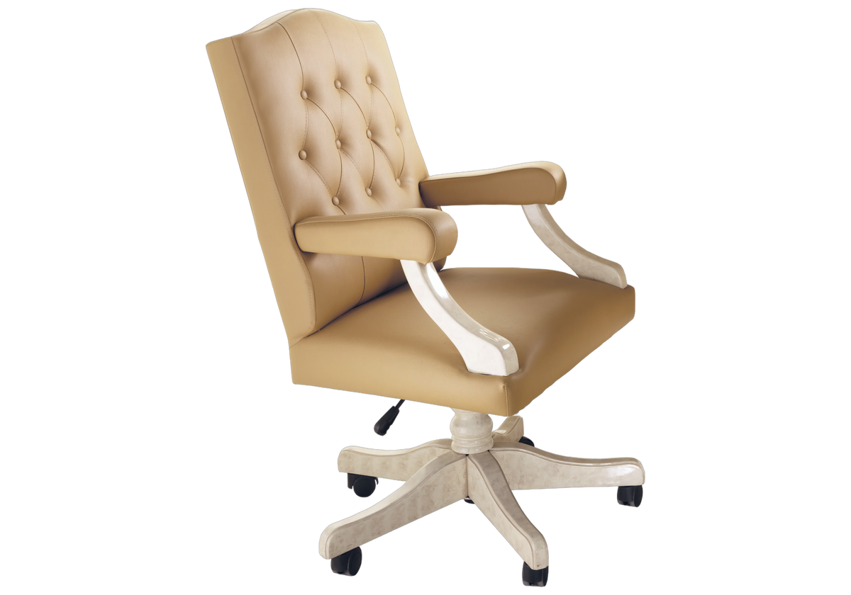 Ensemble bureau de direction classique beige et or - Melodia