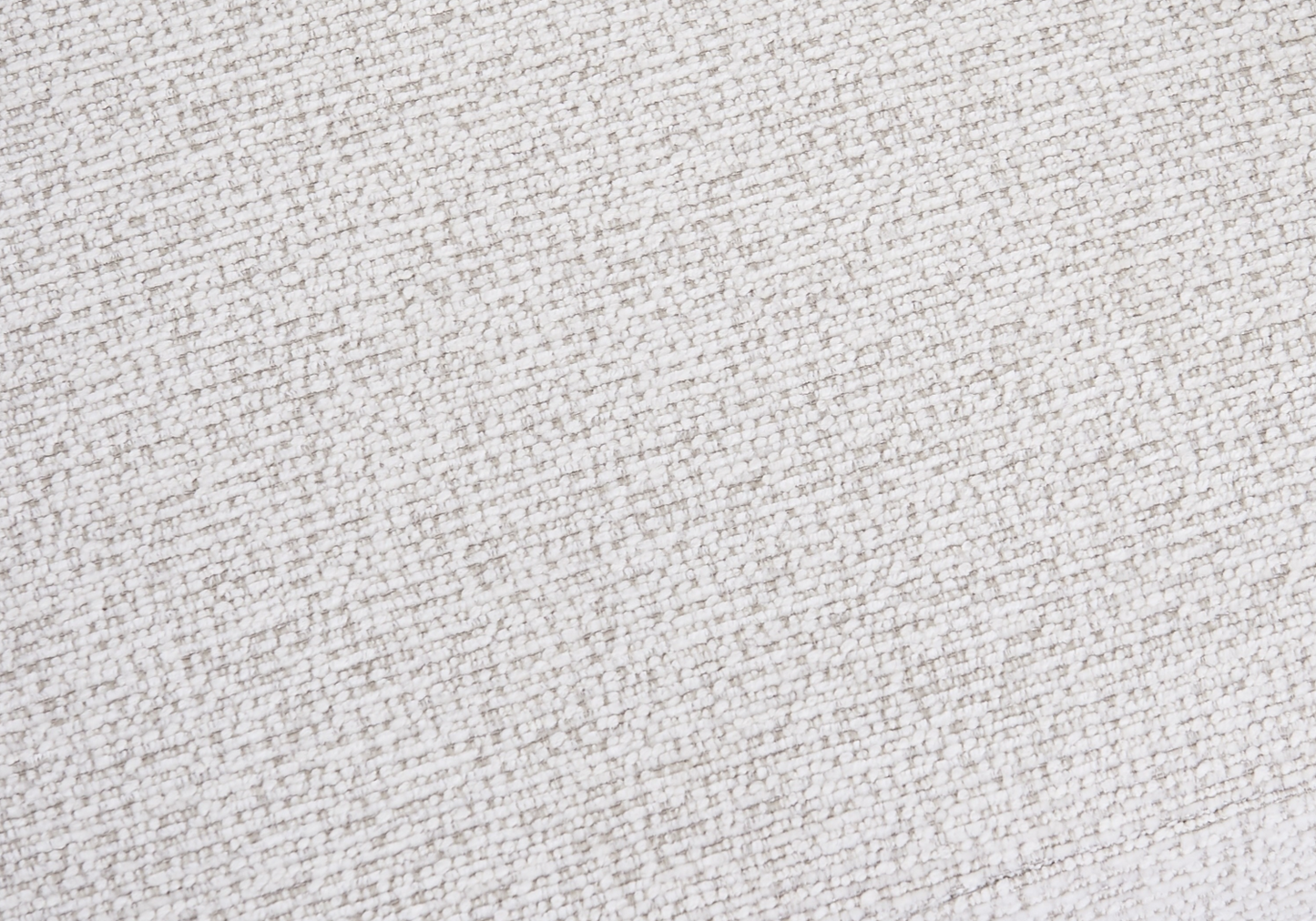 Fauteuil de table tissu chiné écru pieds noyer - Soho x4