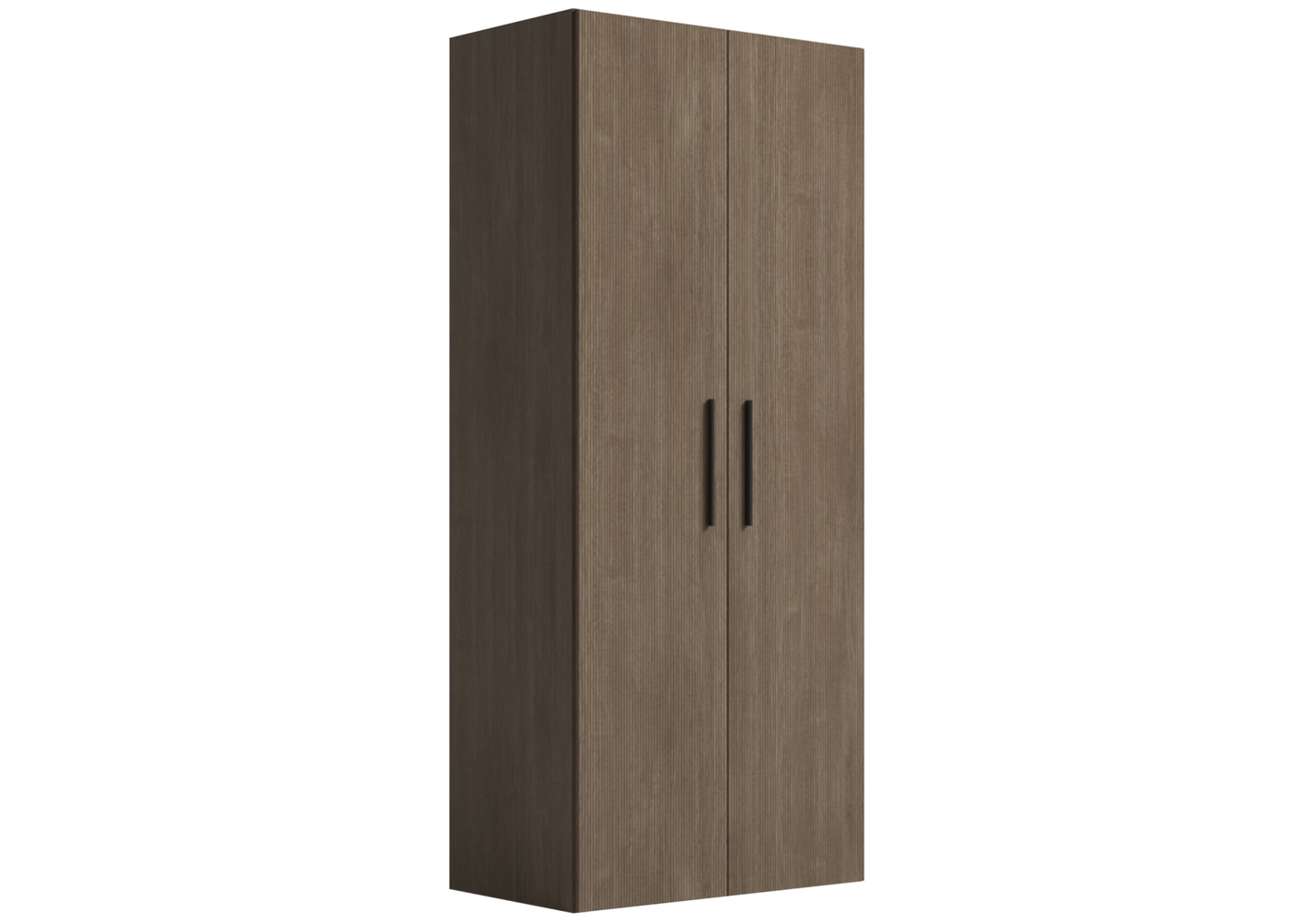 Dressing modulable 2 portes bois rainuré – Hexagon