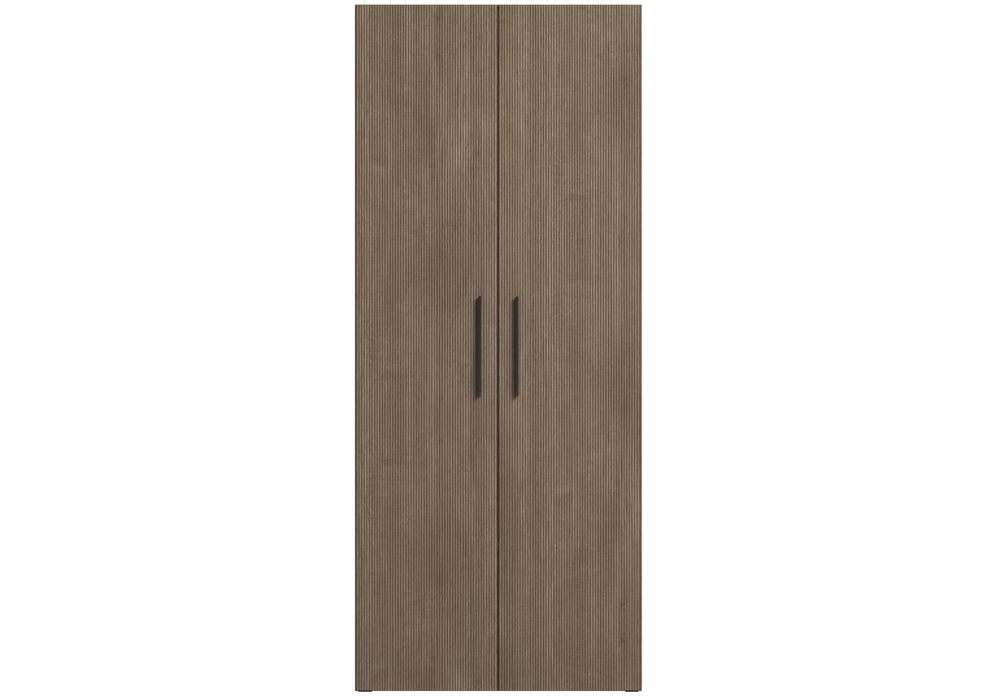 Dressing modulable 2 portes bois rainuré – Hexagon