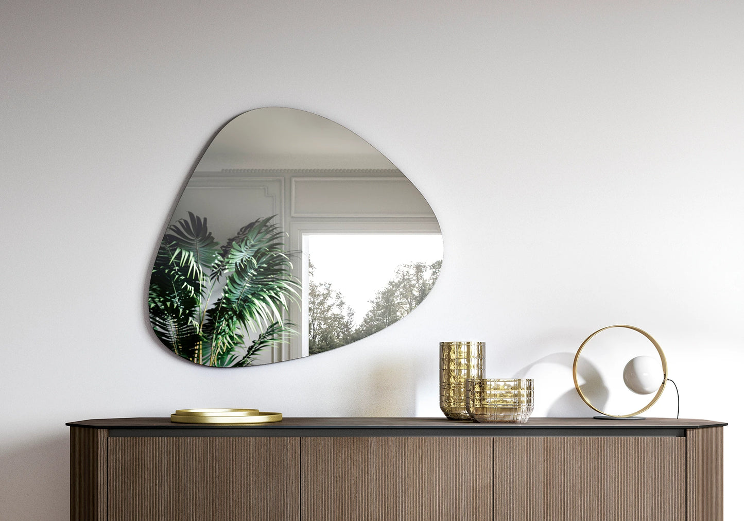 Hexagon – Miroir Magic - Élégance et Lumière pour Votre Intérieur