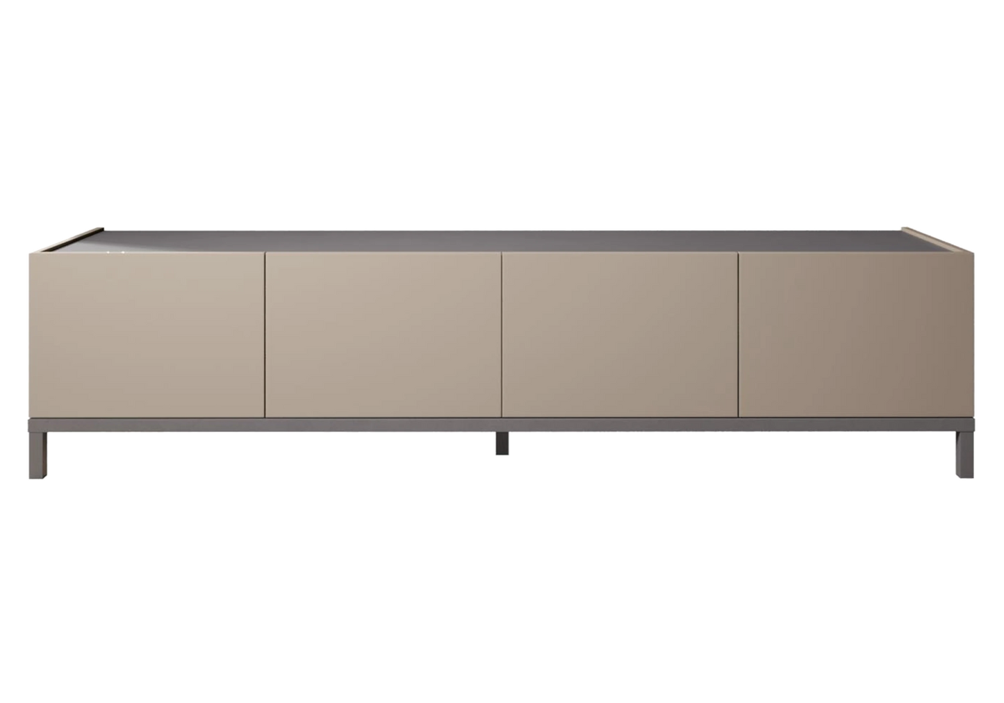 Kali - Meuble TV 4 Portes Design Italy Effet Marbre