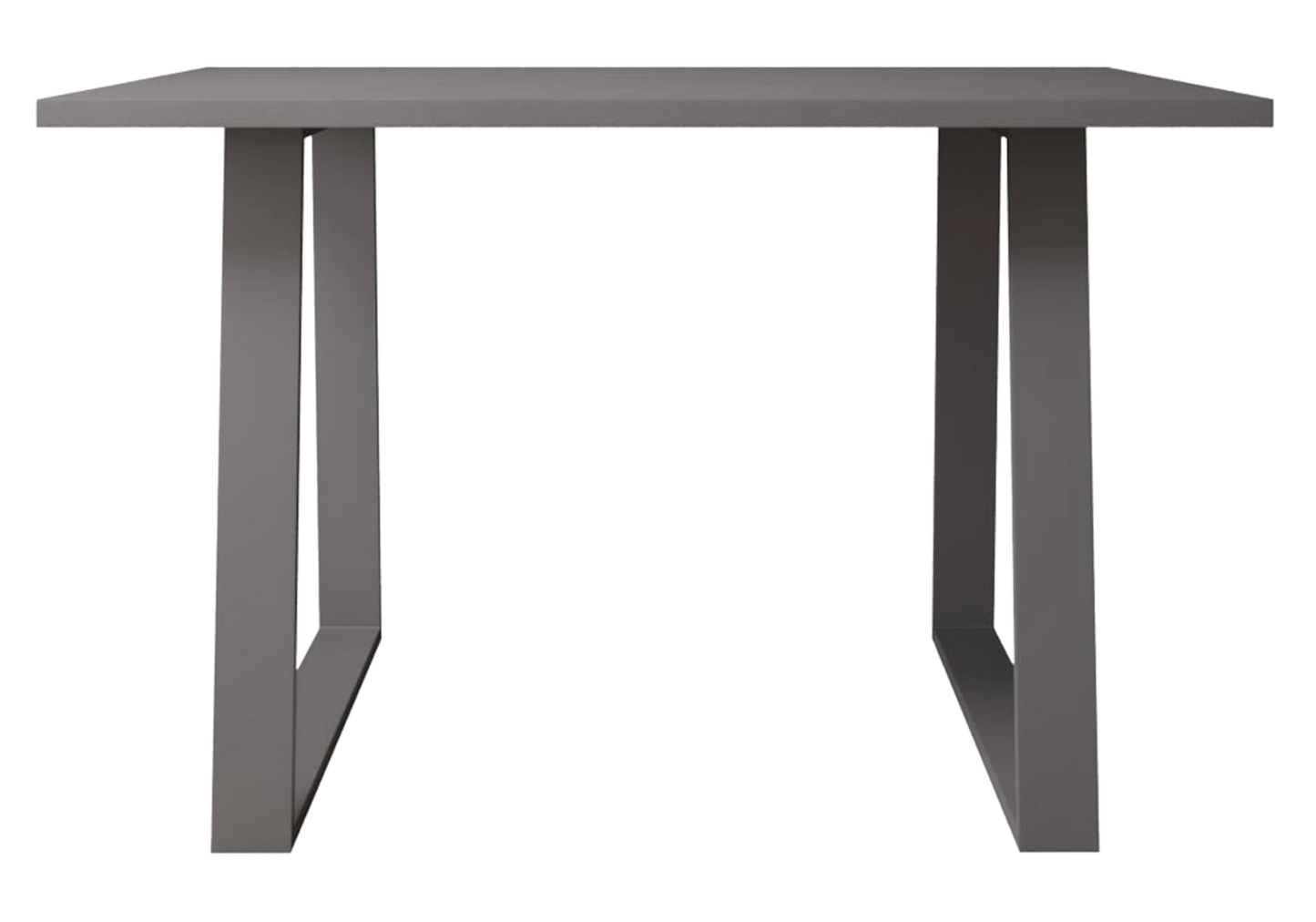 Kali - Table à Manger Allonge Effet Marbre Métal