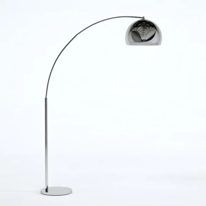 Lampadaire arc chrome réflecteur DESI Today