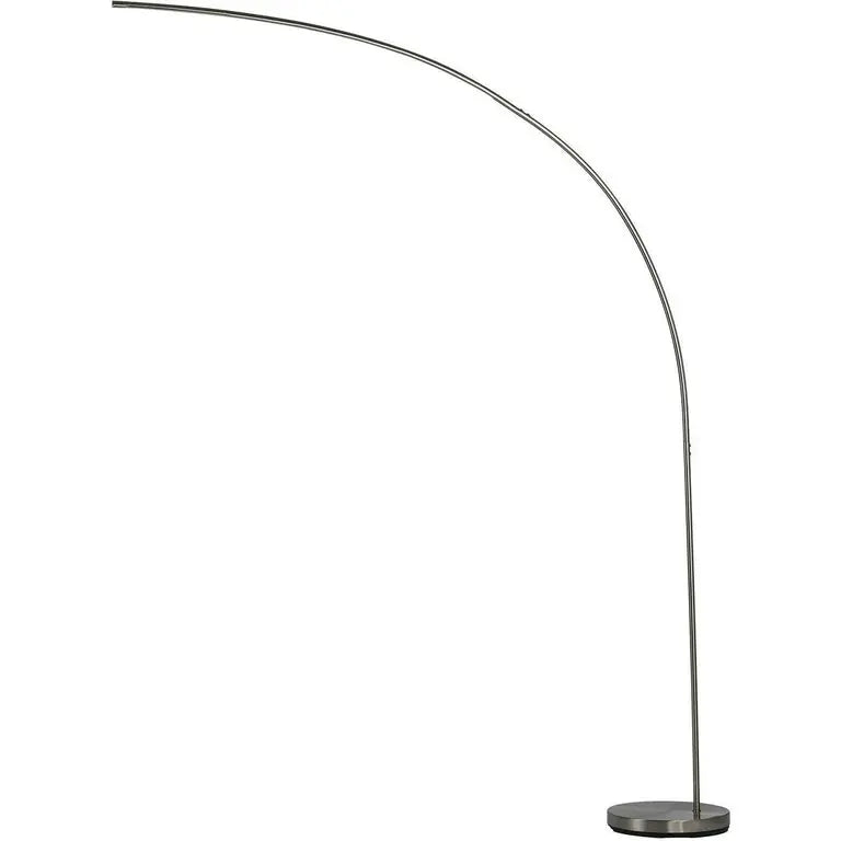 Lampadaire arc métal argent led NOVA Today