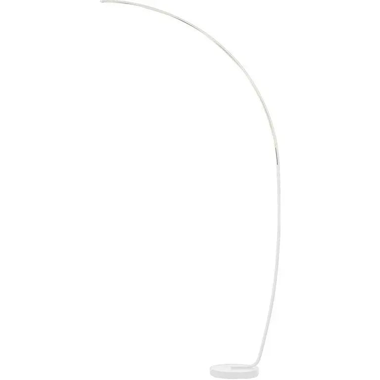 Lampadaire arc métal blanc led JAXTA Jaxta