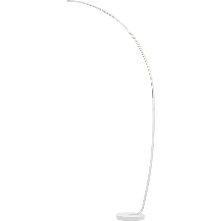 Lampadaire arc métal blanc led JAXTA Jaxta