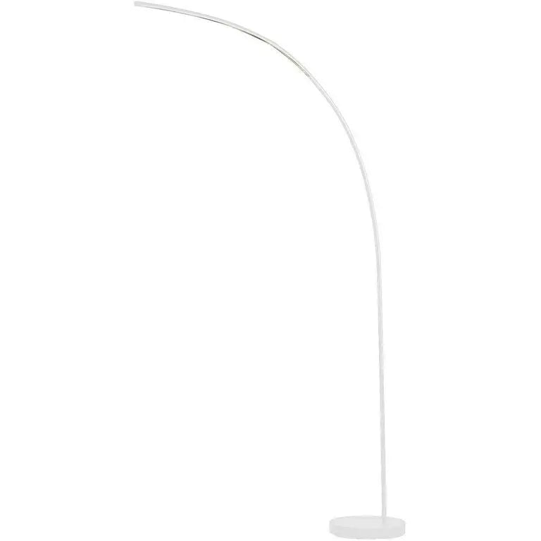 Lampadaire arc métal blanc led NOVA Novak