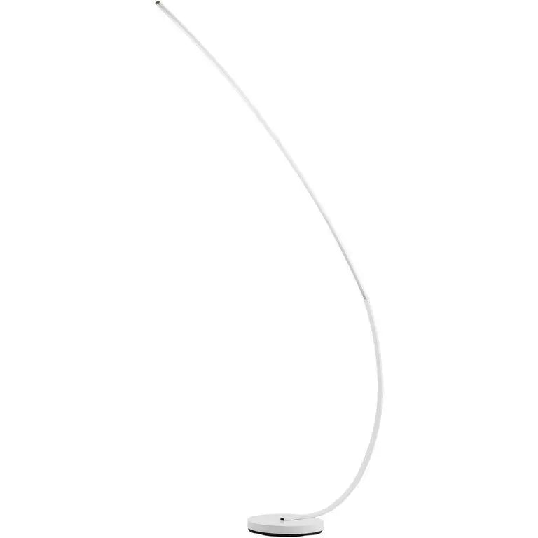 Lampadaire arc métal blanc led TAKIO Takio