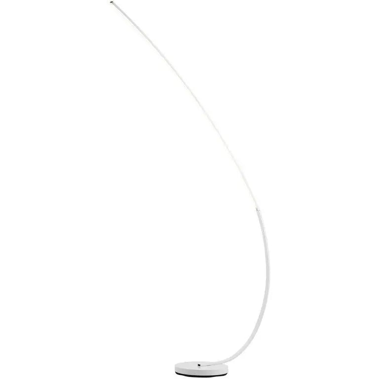 Lampadaire arc métal blanc led TAKIO Takio