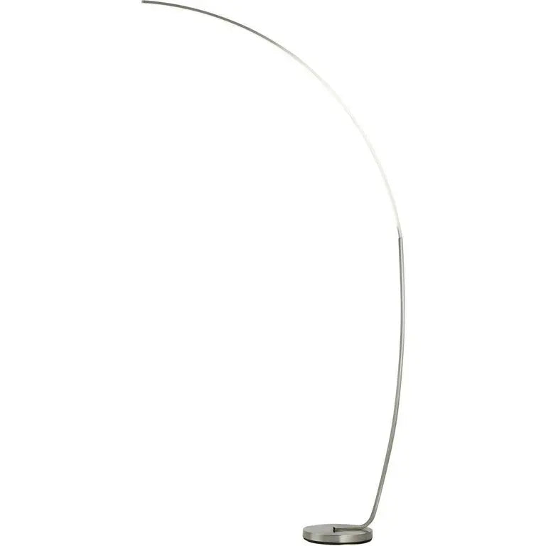 Lampadaire arc métal gris led JAXTA Today