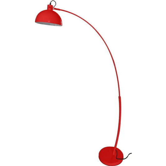 Lampadaire arc métal rouge FROSINI Frosini