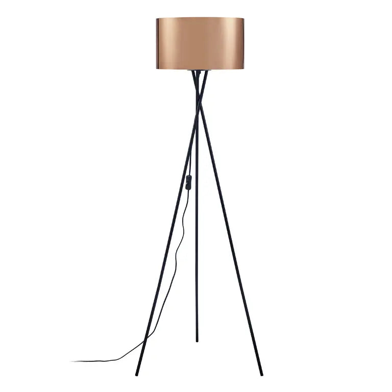 Lampadaire trépied noir gold GLAM Today