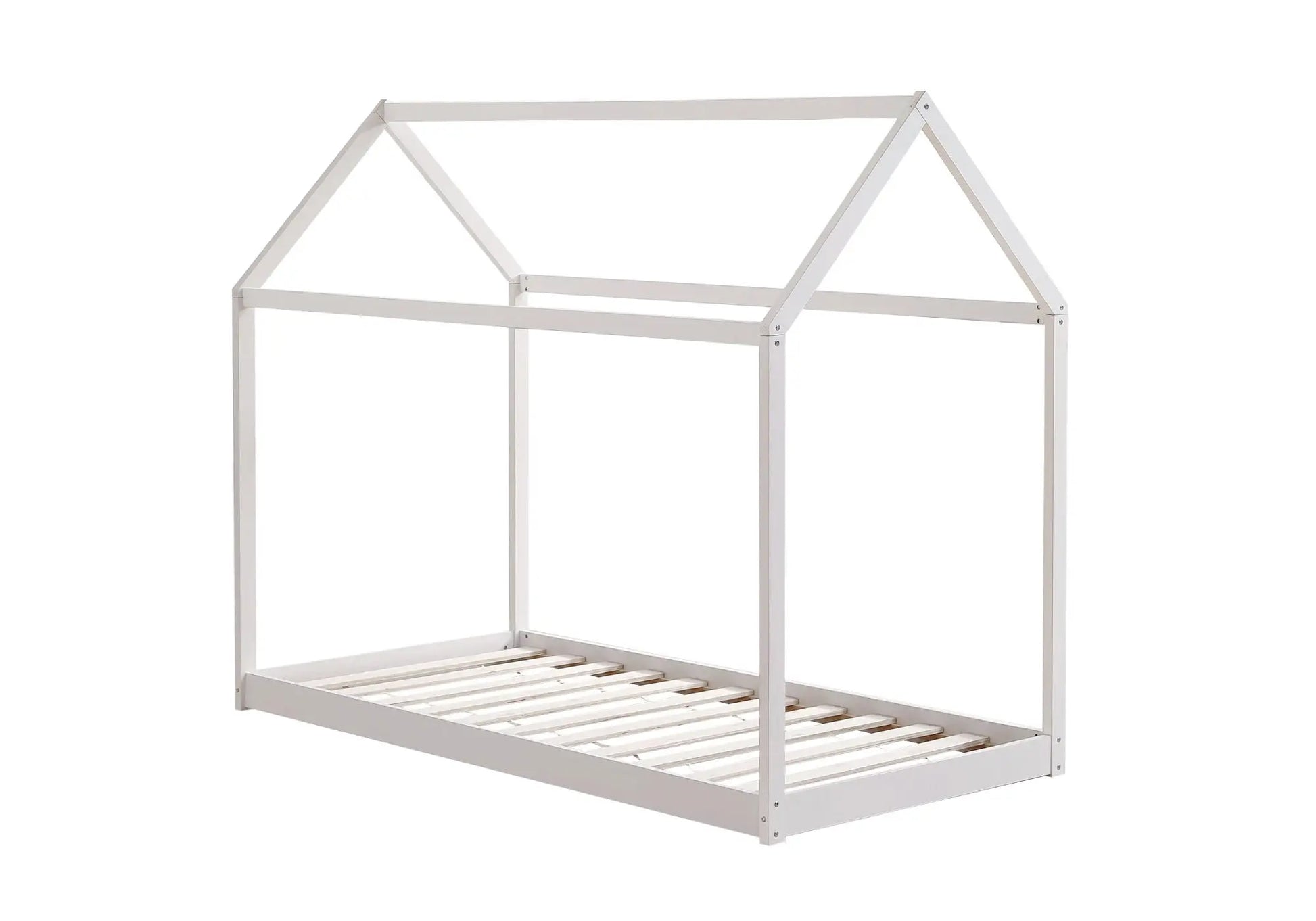 Lit cabane enfant bois blanc ERVA New Design