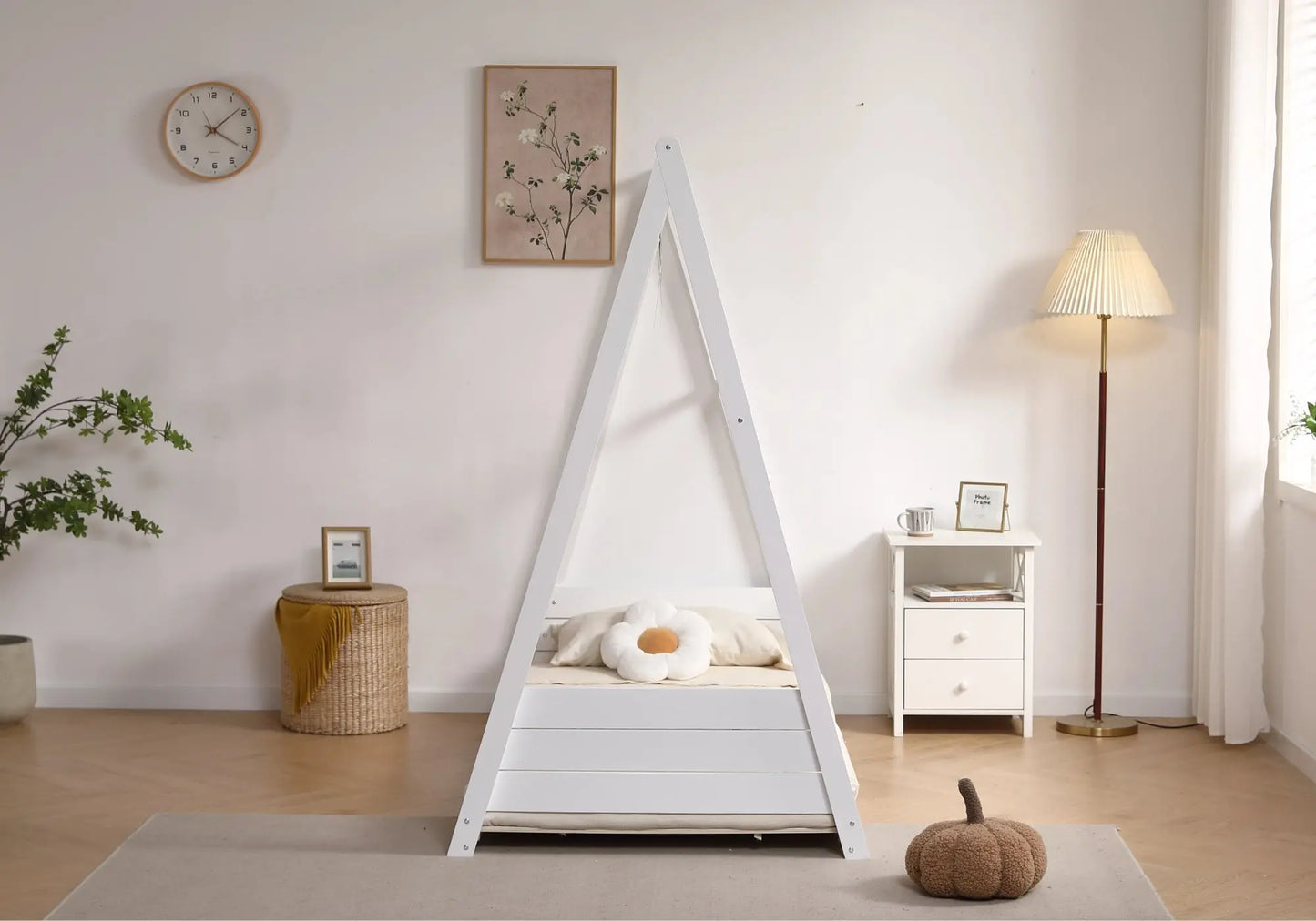 Lit cabane enfant bois blanc JOYE New Design