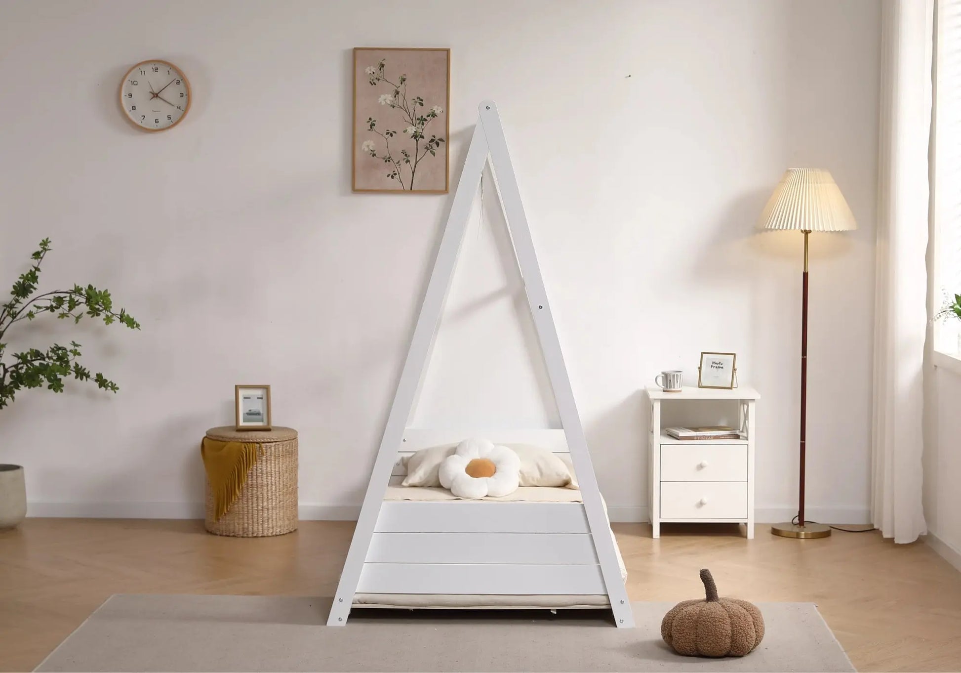 Lit cabane enfant bois blanc JOYE New Design