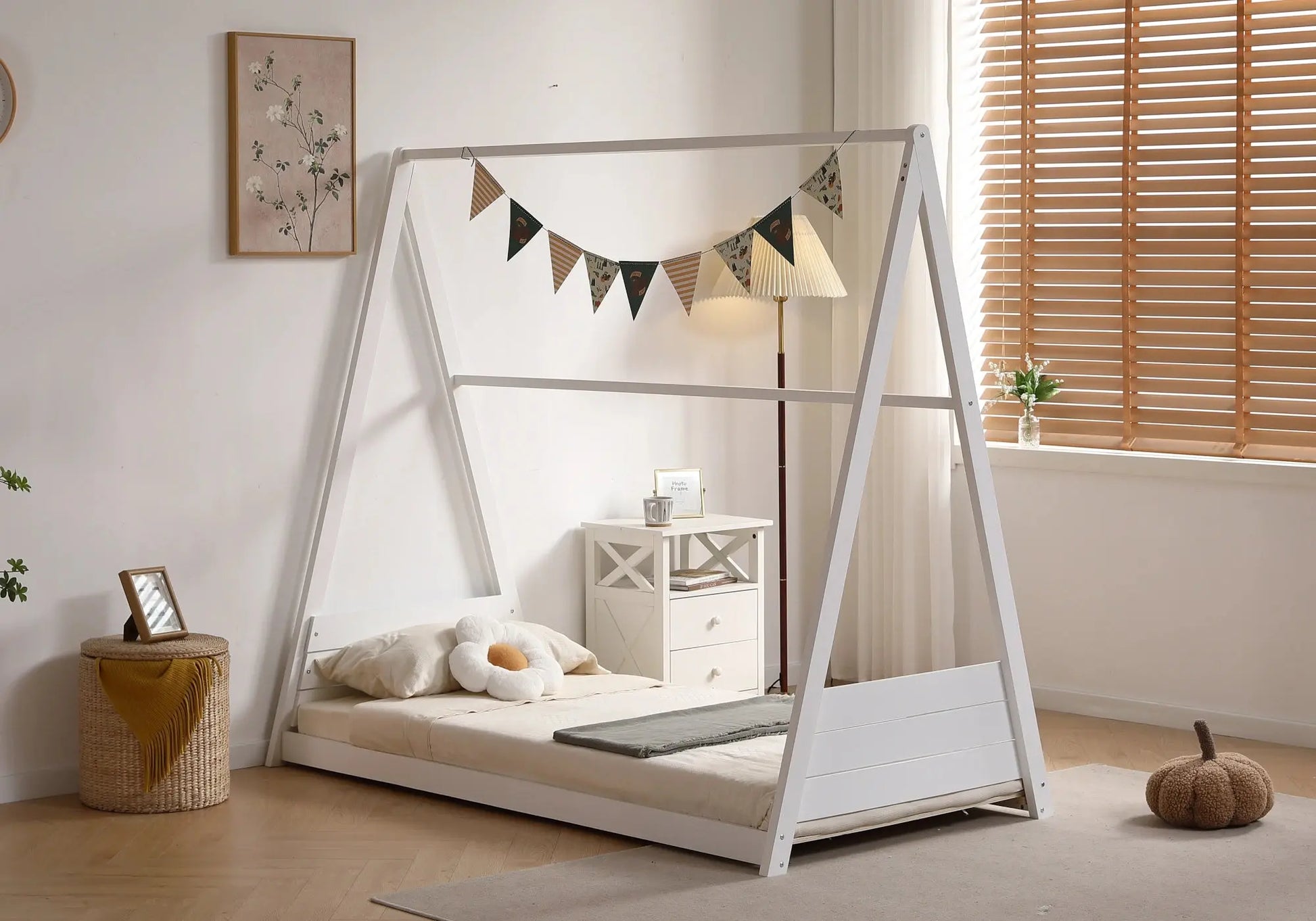 Lit cabane enfant bois gris JOYE New Design