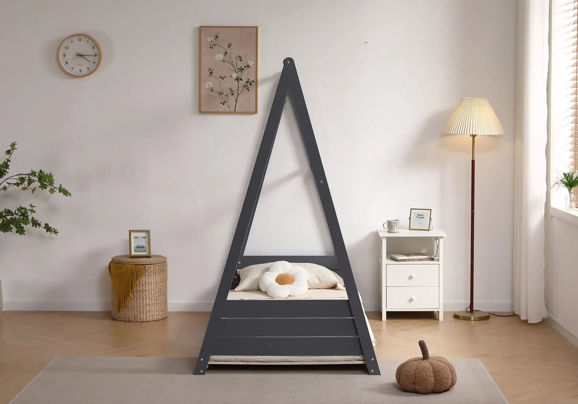 Lit cabane enfant bois gris JOYE New Design