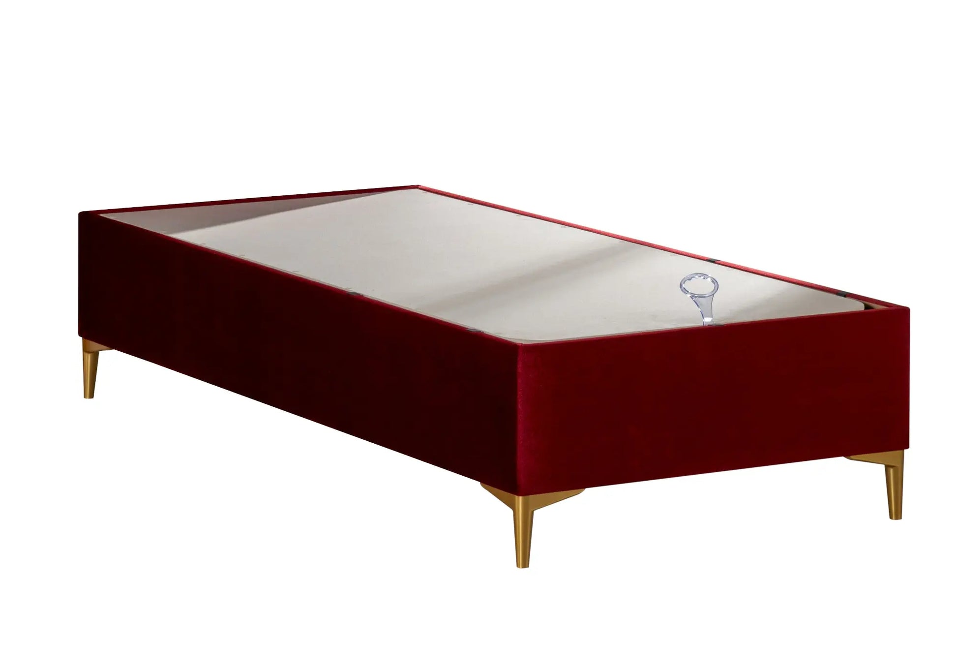 Lit coffre et matelas bordeaux SERRA kelekci.com