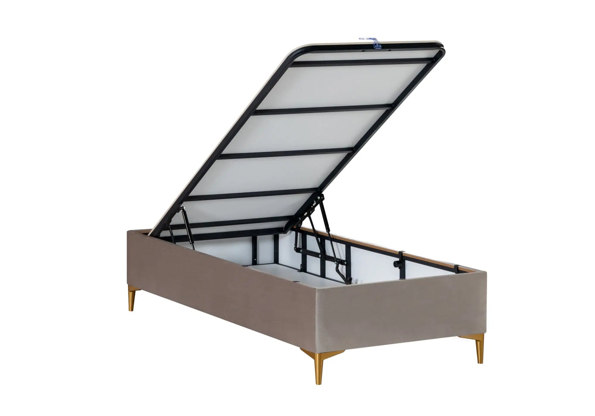 Lit coffre et matelas marron SERRA kelekci.com