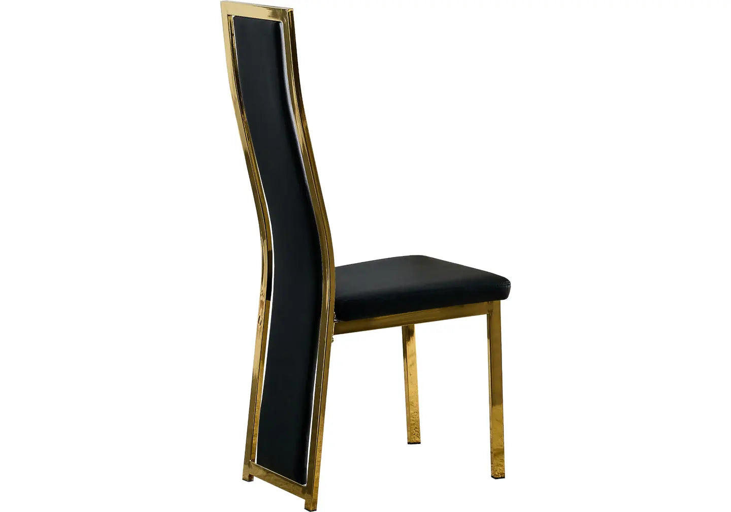 Lot 6 chaises dorées noir DIA New Design