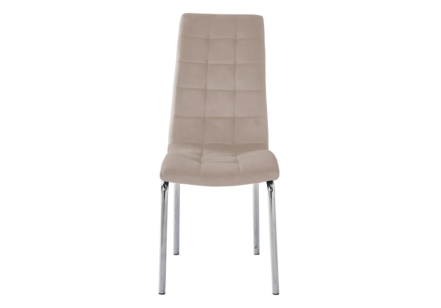 Lot 6 chaises velours taupe DEA New Design