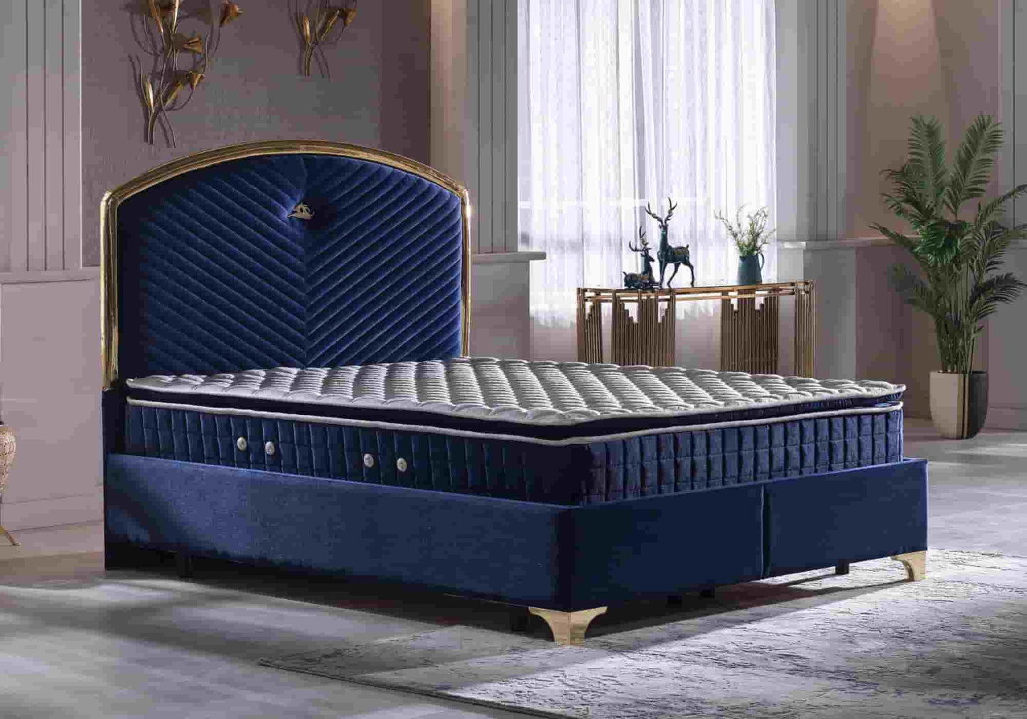 Matelas bleu VINCI - DEKOFLIX