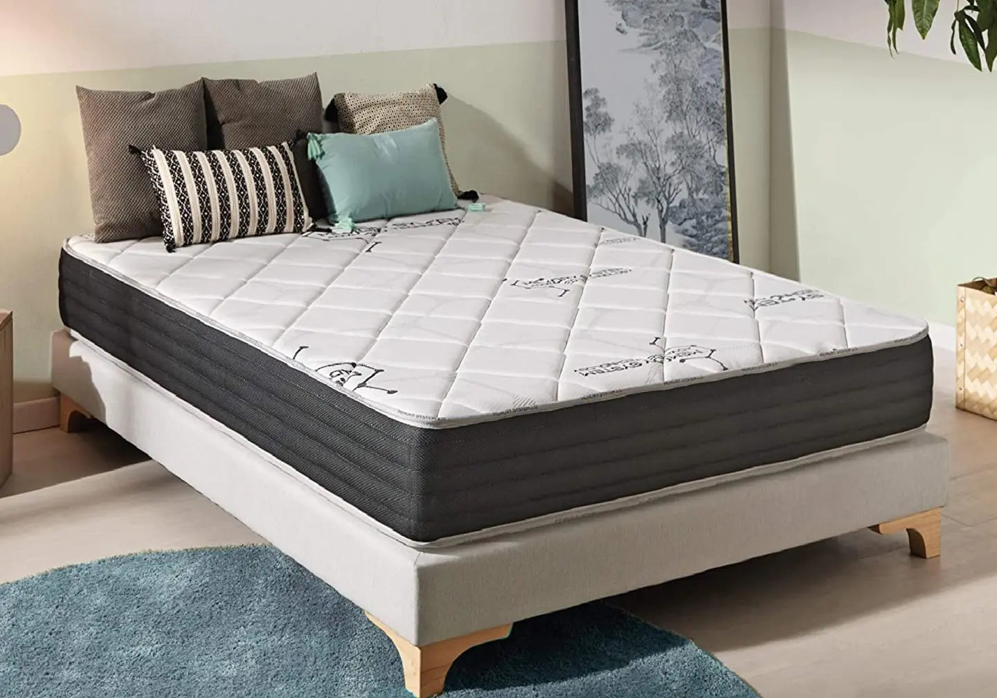 Matelas mémory form pas cher BAMBOU New Design